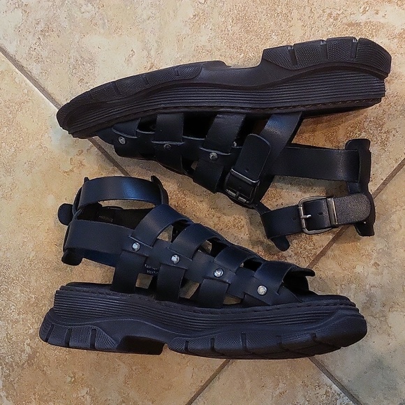 Free People Gia Fisherman Gladiator Sandals EUC - Picture 6 of 10